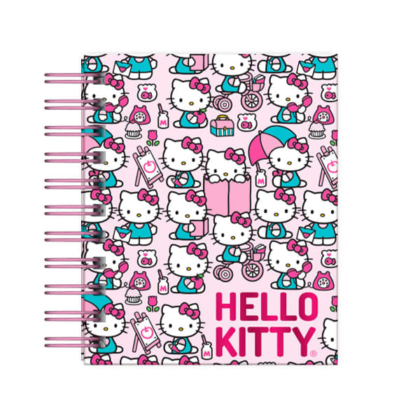 Libreta A6 Tapa Dura Cuadriculado 80 Hojas Disney Iconic