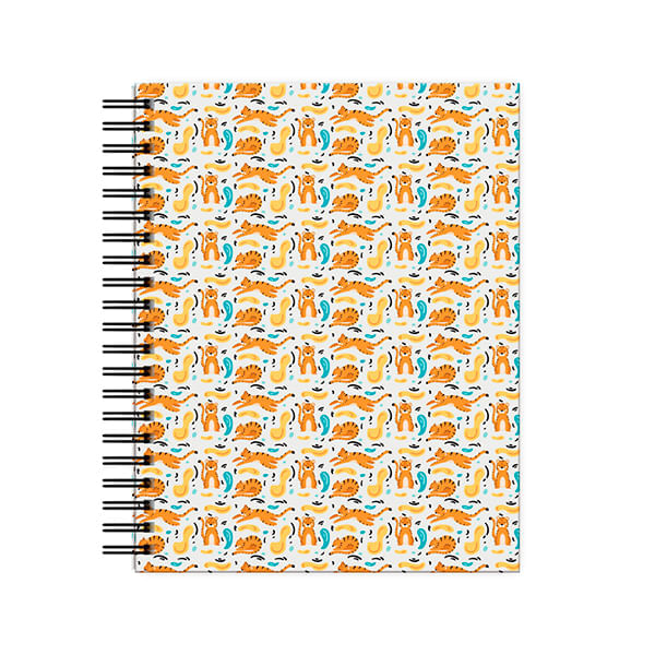 Cuaderno Universitario Flexible Cuadriculado 100 Hojas Pets