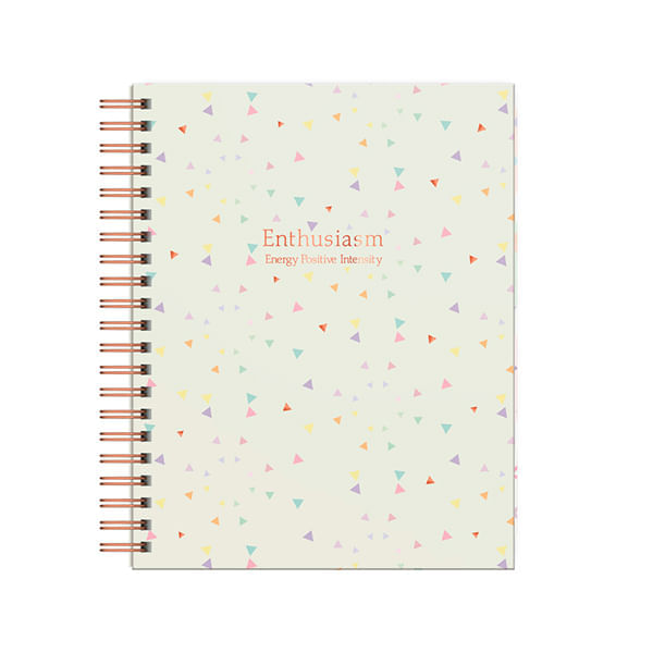 Cuaderno A4 Tapa Dura Cuadriculado 160 Hojas Pastel