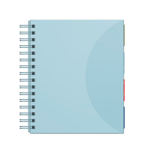 Cuaderno A5 Tapa Dura Cuadriculado 160 Hojas Unicolor