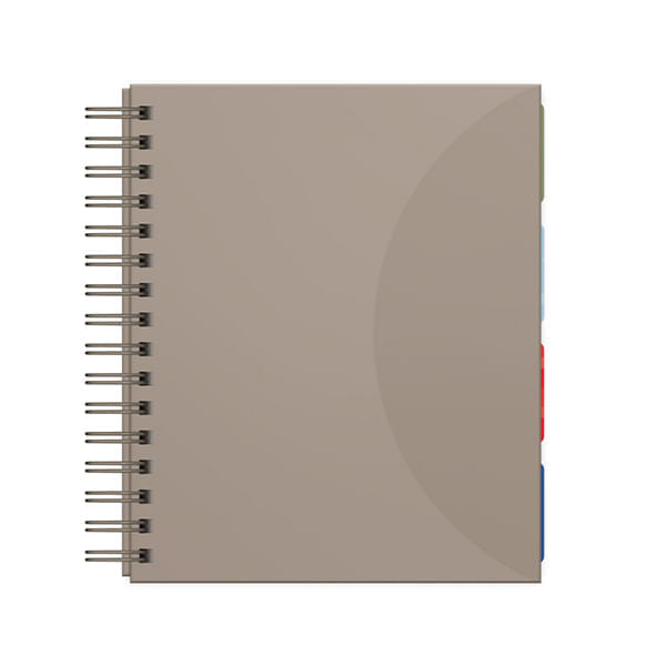 Cuaderno A5 Tapa Dura Cuadriculado 160 Hojas Unicolor
