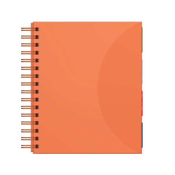 Cuaderno A5 Tapa Dura Cuadriculado 160 Hojas Unicolor