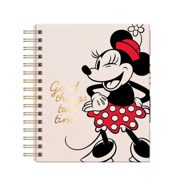 Cuaderno A5 Tapa Dura Cuadriculado 160 Hojas Disney