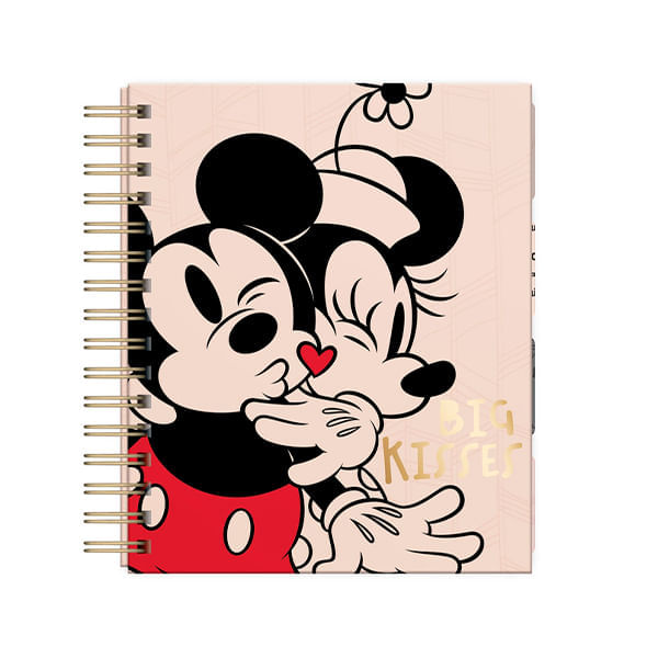 Cuaderno A5 Tapa Dura Cuadriculado 160 Hojas Disney