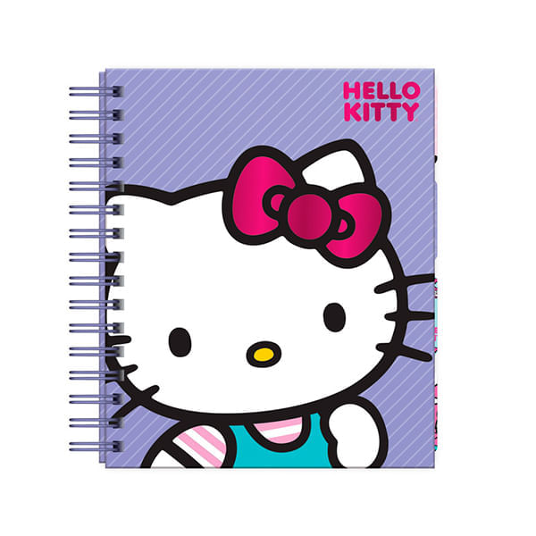 Cuaderno A5 Tapa Dura Cuadriculado 160 Hojas Hello Kitty
