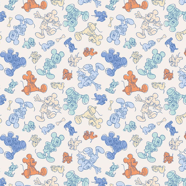 Papel Regalo Rollo 70 X 100 Mickey