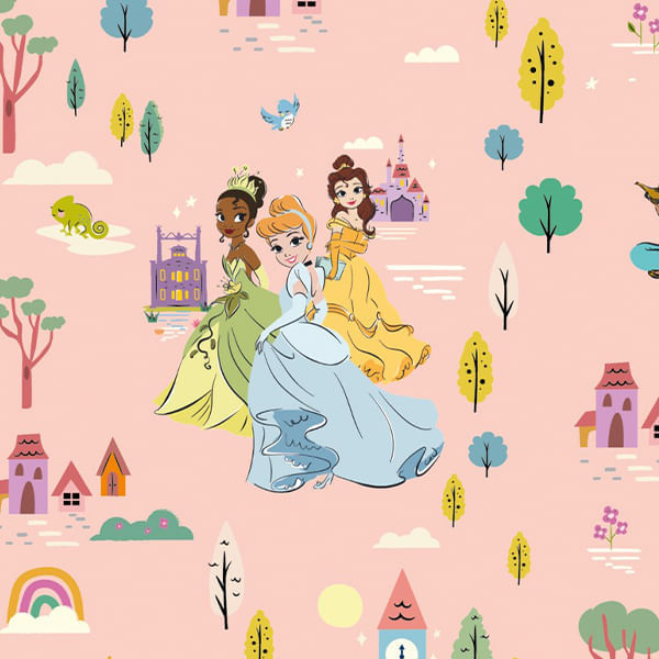 Papel Regalo Rollo 70 X 100 Frozen Princesas