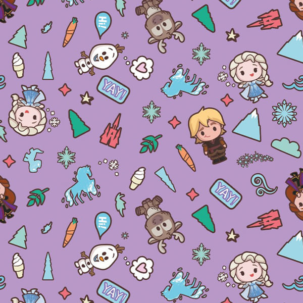 Papel Regalo Rollo 70 X 100 Frozen Princesas
