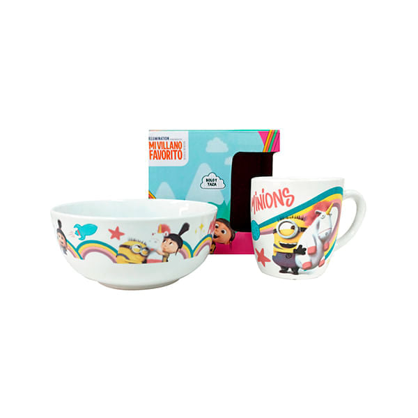 Set Ceramica 2pz Minions