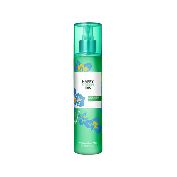 Happy Green Iris Benetton Mujer Body Mist