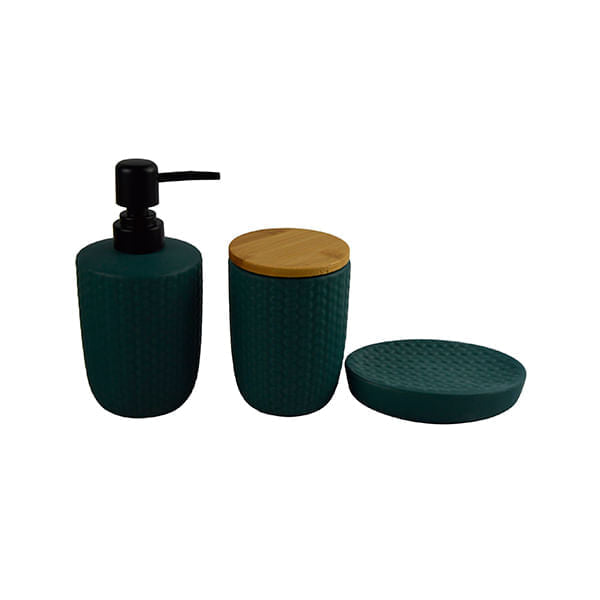 Juego de Baño Verde Oscuro
