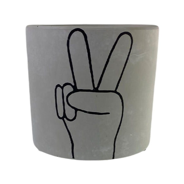 Maceta Modelo Peace And Love