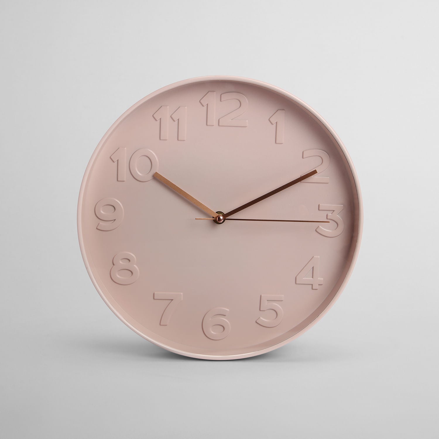 Reloj Circular Rosa Pastel