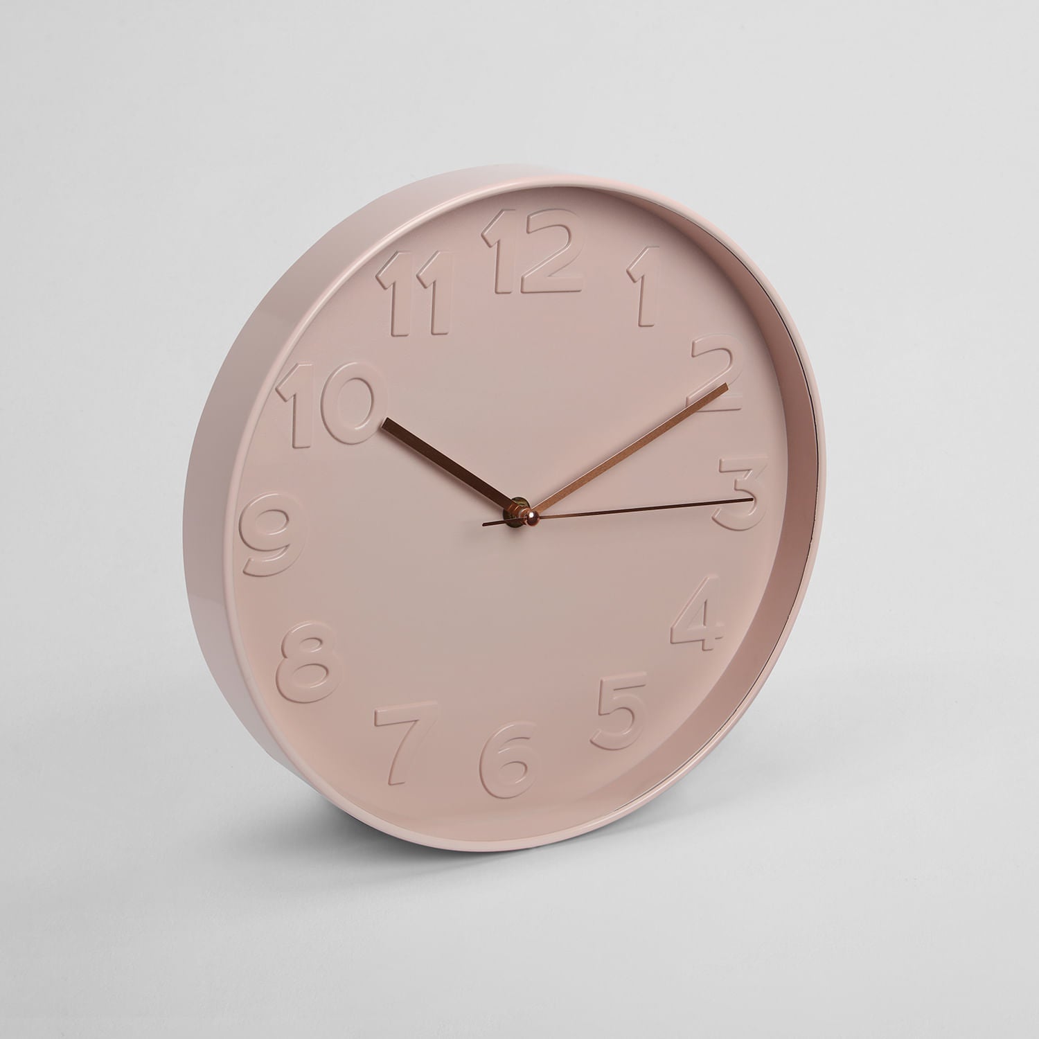 Reloj Circular Rosa Pastel
