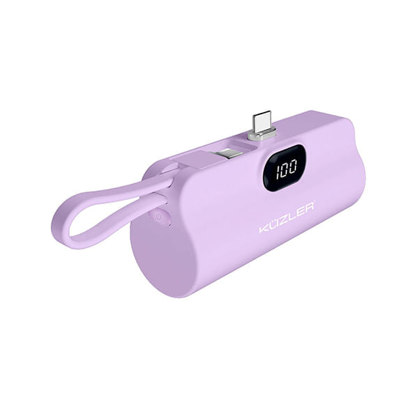 Kuzler Minipowerbank Mah Usb C Morado Ilse