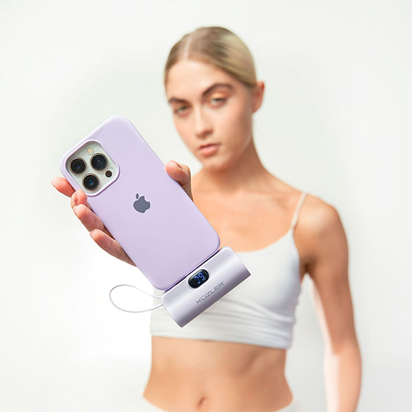 Kuzler Minipowerbank Mah Usb C Morado Ilse