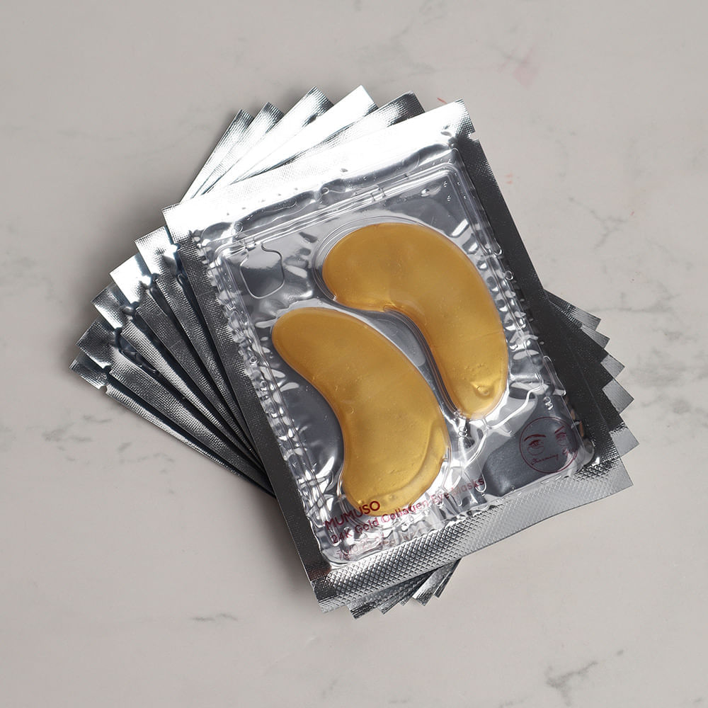Mascarilla de Ojos con Colágeno de Oro - 6 pack