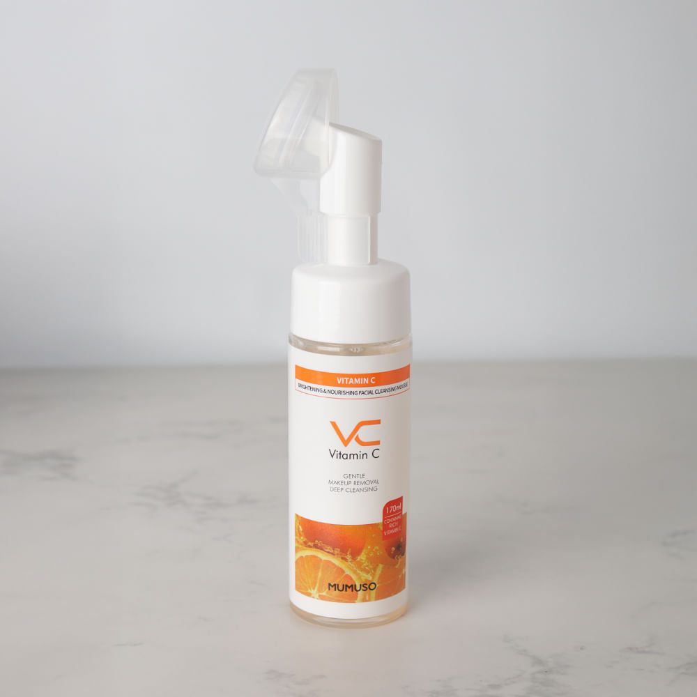 Limpiador Facial Espumoso Iluminador y Nutritivo de Vitamina C
