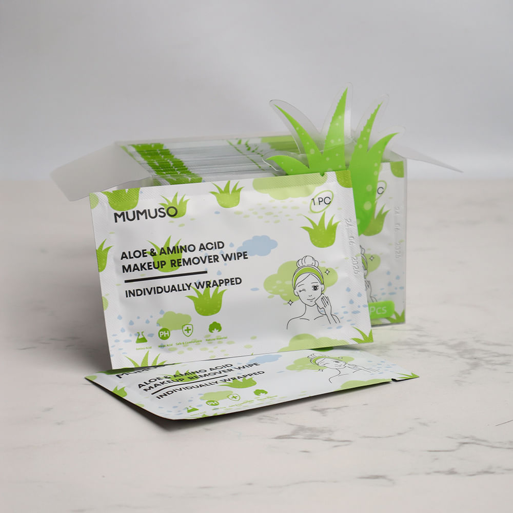 Toallitas Desmaquillantes con Aloe y Aminoácidos