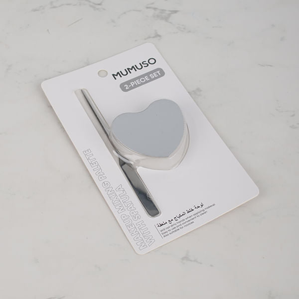 Paleta Mezcladora de Maquillaje con Espátula