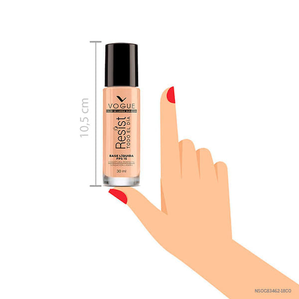 Base Maquillaje Vogue Ld Glamour
