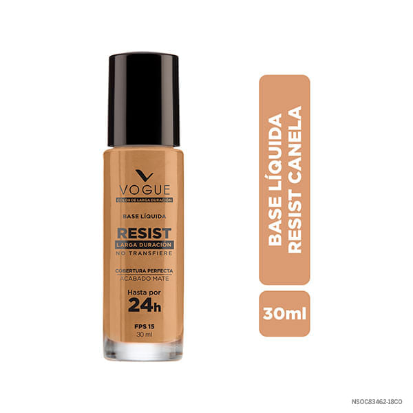 Base Maquillaje Vogue Ld Canela