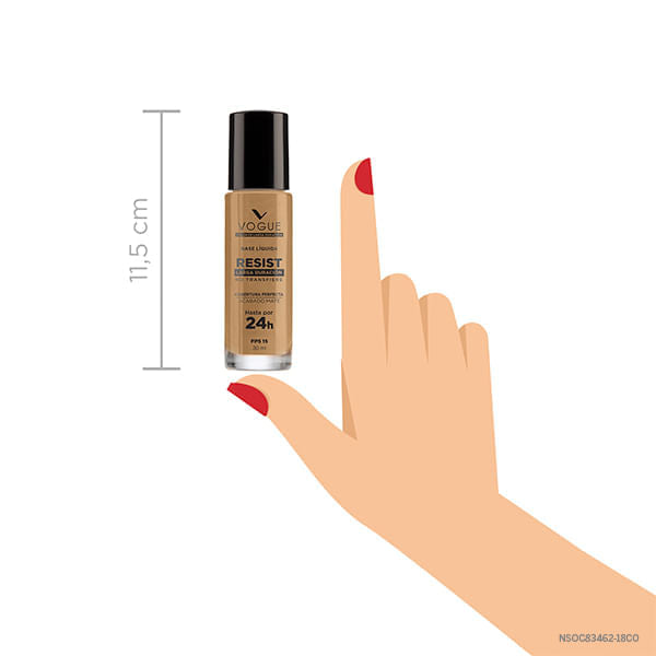 Base Maquillaje Vogue Ld Canela