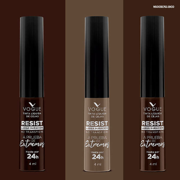 Tinta De Cejas Vogue Resist Tono Camel
