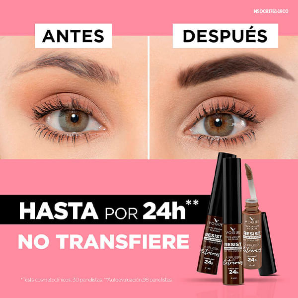 Tinta De Cejas Vogue Resist Tono Camel
