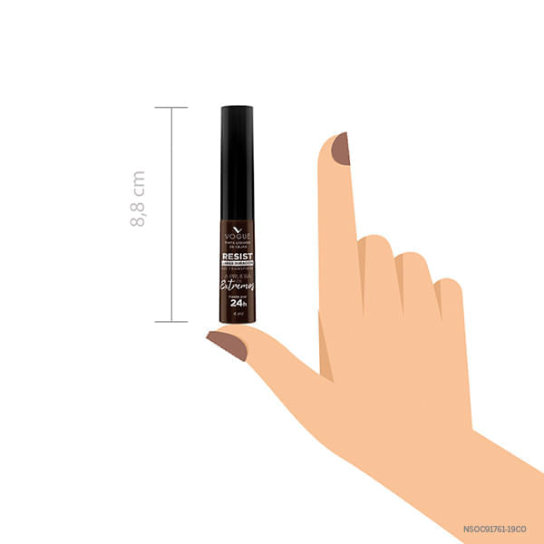 Tinta De Cejas Vogue Resist Tono Caoba