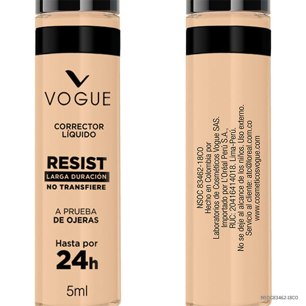 Esmalte Vogue Efecto Gel Armonia 14Ml