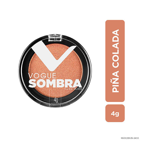 Sombra De Ojos Vogue Individual Tono Piña Colada
