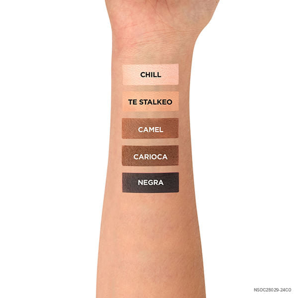 Sombra De Ojos Vogue Individual Tono Negra