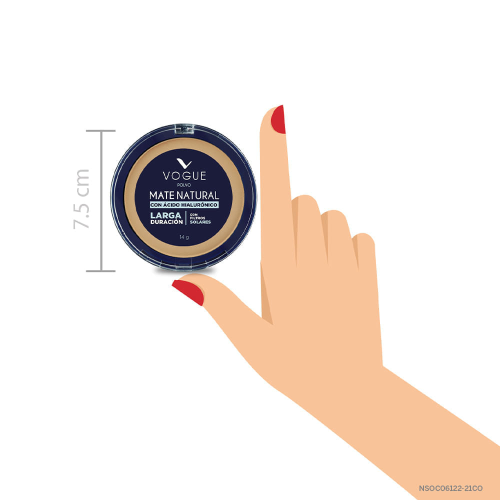 Polvo Compacto Natural Moreno