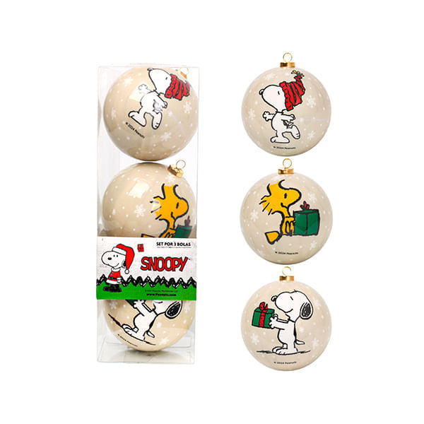 Set De Bolas Snoopy