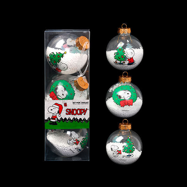Set De Bolas Snoopy