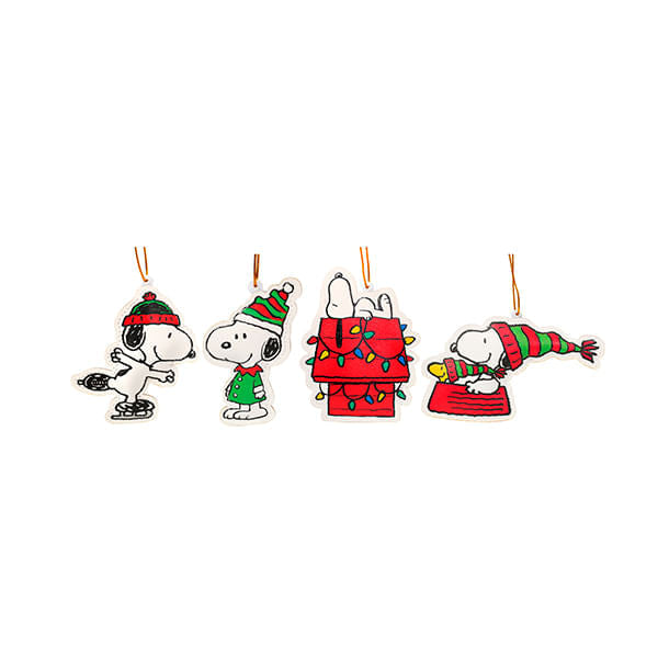 Set Adornos Snoopy