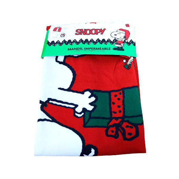 Mandil Snoopy De Navidad
