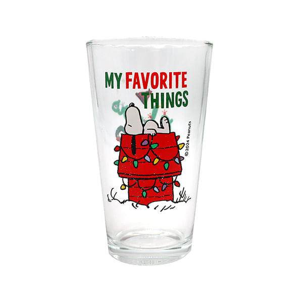 Set Vasos X3 Snoopy De Navidad