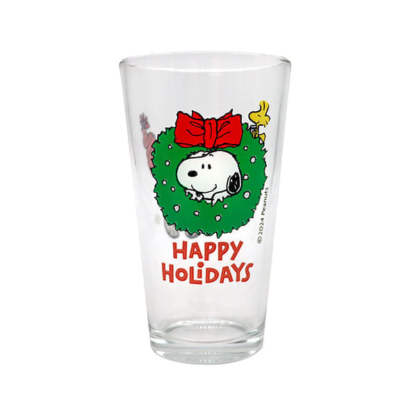 Set Vasos X3 Snoopy De Navidad