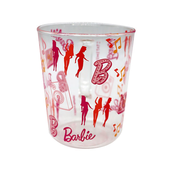 Taza de Vidrio Barbie 600 ml