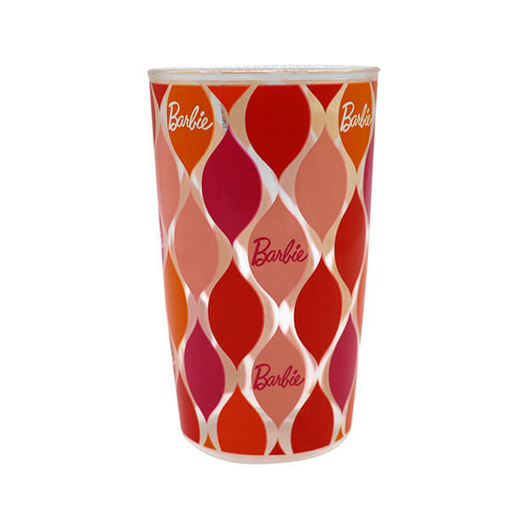 Vaso De Vidrio 450Ml Barbie