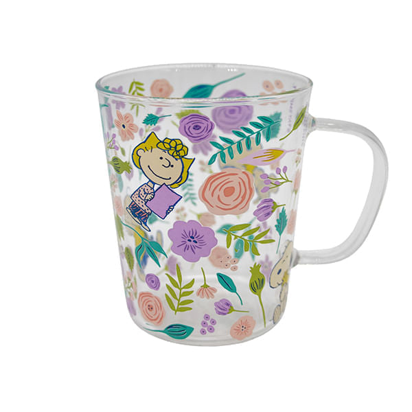 Taza De Vidrio 400Ml Snoopy