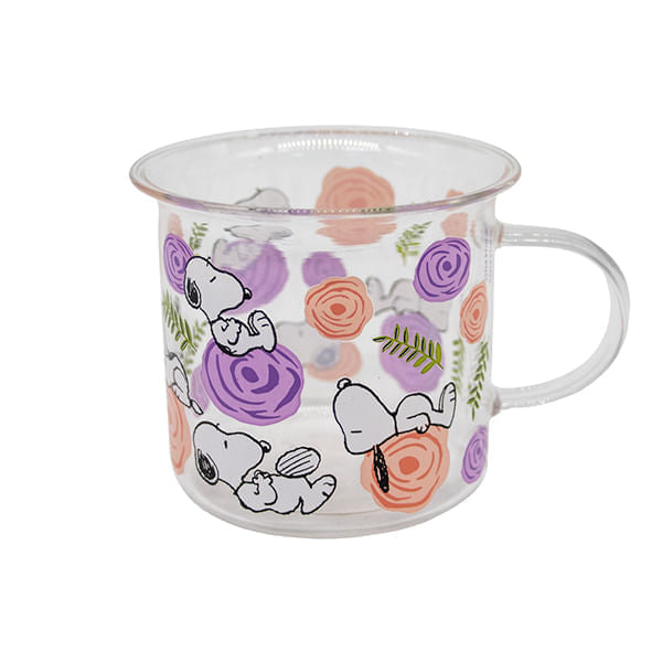 Taza De Vidrio 360Ml Snoopy