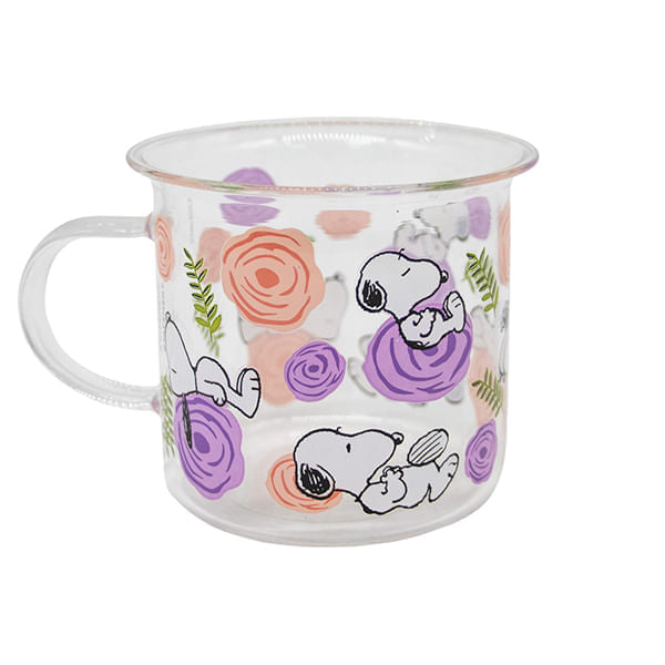 Taza De Vidrio 360Ml Snoopy