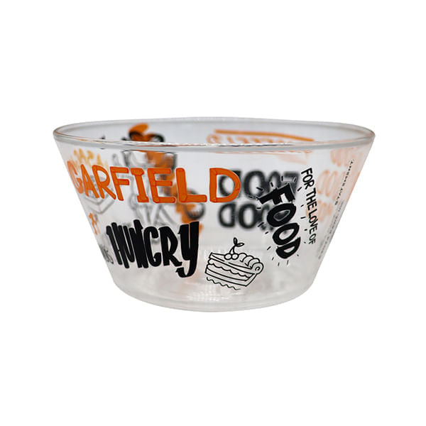 Bowl De Vidrio 620Ml Garfield