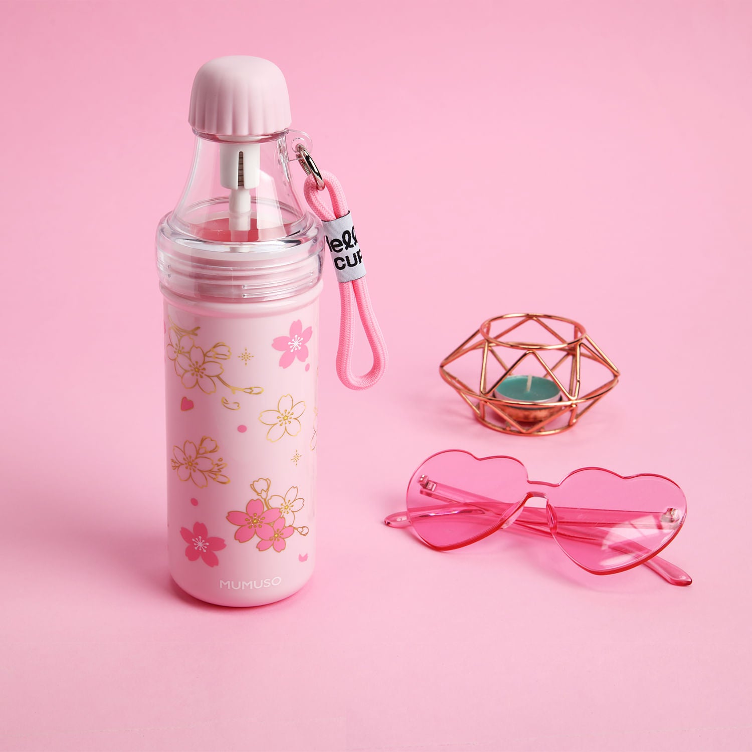 Botella de Agua Cherry Blossom 650 ml