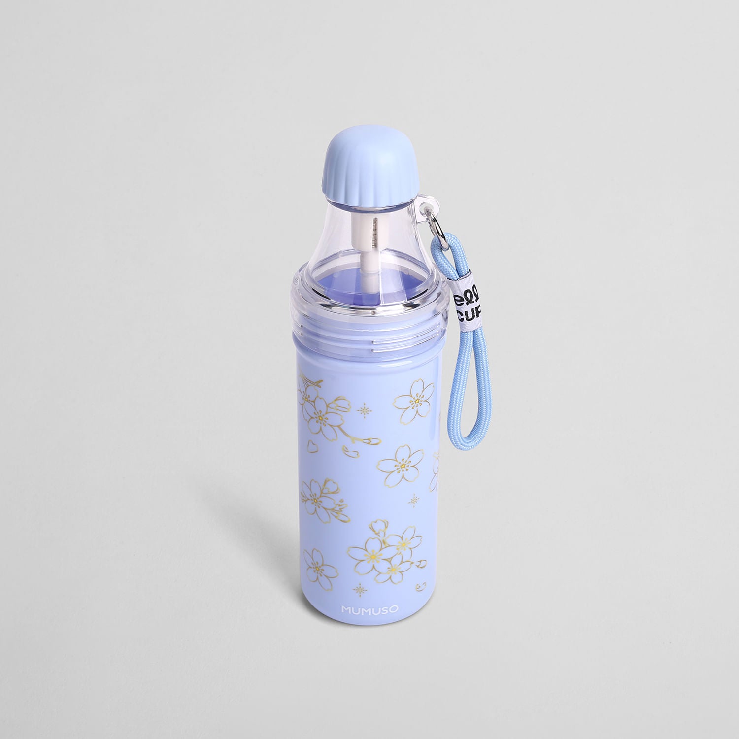 Botella de Agua Azul Cherry Blossom 650 ml