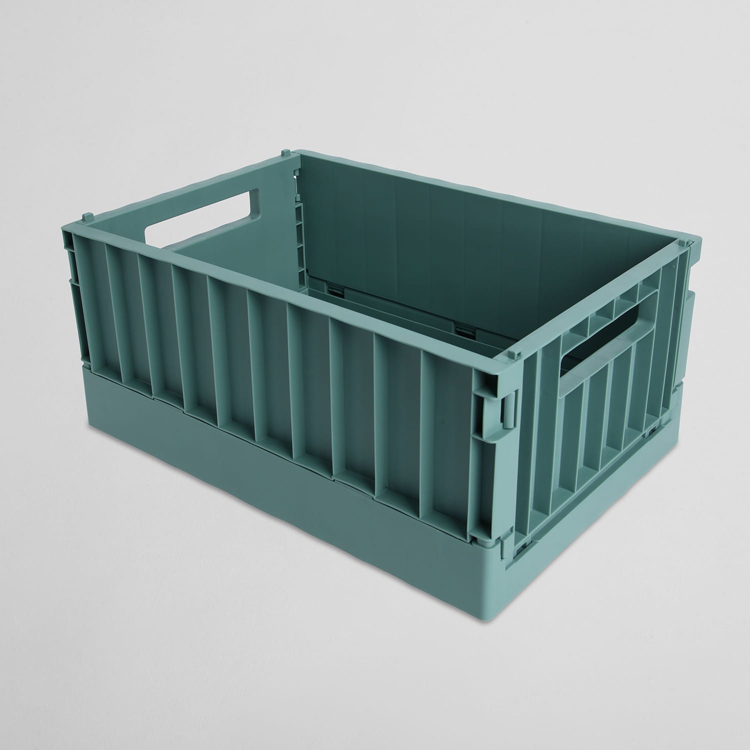 Cesta Plegable Verde