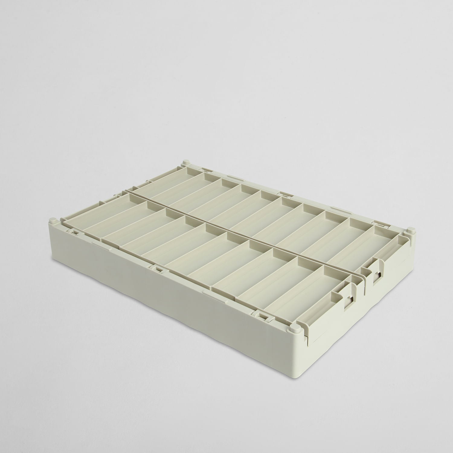Cesta Plegable Crema